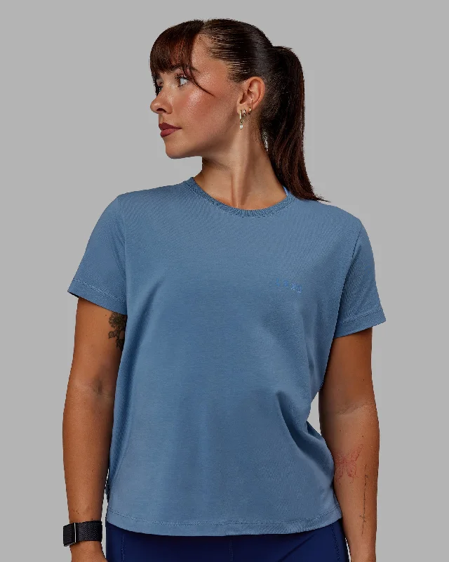 Deluxe PimaFLX Tee - Elemental Blue