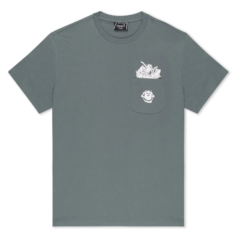 Nermaniac Pocket Tee (Charcoal)